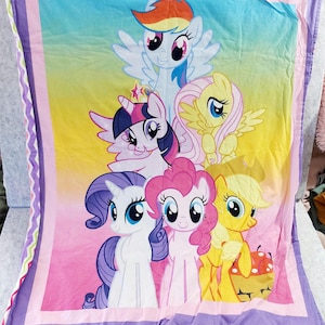 Vintage My Little Pony Blanket - Etsy