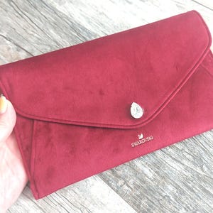 Pochette Swarovski Sparkling Holiday Pochette bordeaux