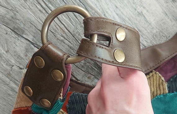 Billabong Multicolor Patterned Patchwork Shoulder… - image 8