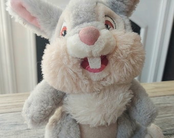Vintage Pre-Owned Disney Store Bambi Thumper 9.5" Rabbit Bunny Plush Animal Stuffed