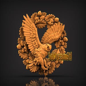 Owl STL model, CNC router engraver, artcam, aspire, cnc files, wood, art, wall decor, CNC