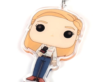 Janice Mosher - TOONS Keyring