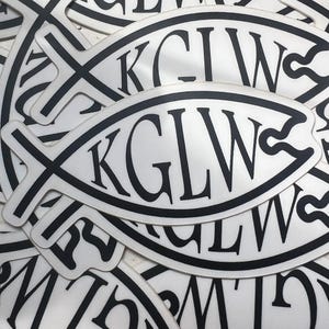 King Gizzard and the Lizard Wizard Fishie sticker