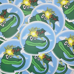 King Gizzard and The Lizard Wizard 72 sticker