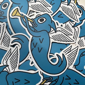 King Gizzard and the Lizard Wizard Orchestral Fishie sticker