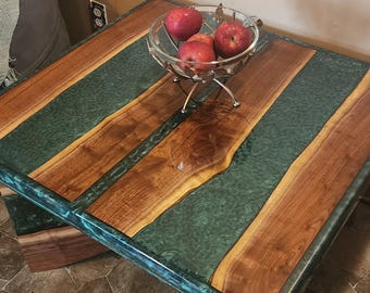 Walnut Emerald X leg Coffee-table
