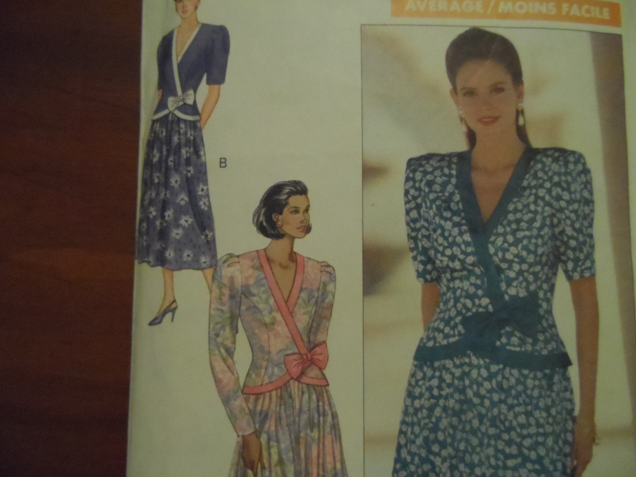 Butterick Sewing Pattern 4618 90s Misses Jacket and Skirt Size 6-8-10 Uncut