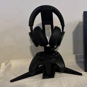 gaming headset and controller stand