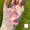 Mini Plush Keychain: Kawaii Bag Charm, Phone Pendant