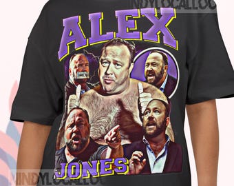 Alex Jones, Limited Alex Jones Vintage Shirt Gift for Woman anda Man comfort colors