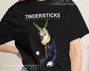 Tindersticks Shirt, Tour Concert Tee, Alternative Rock Graphic T-Shirt, Indie Band Vintage Tee, Unisex Music Shirt, S-5XL