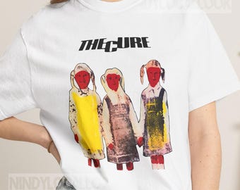 The Cure Primary Shirt, Tour Concert Tee, Post Punk Graphic T-Shirt, Gothic Rock Vintage Band Tee, Unisex Music Shirt, S-5XL