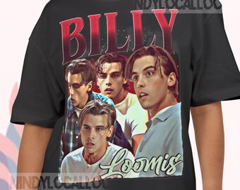 Billy Loomis Vintage Shirt - Spooky Horror Tee - Funny Scary Retro Comfort Colors - Scream Movie Halloween Graphic T-Shirt - Fan Merch