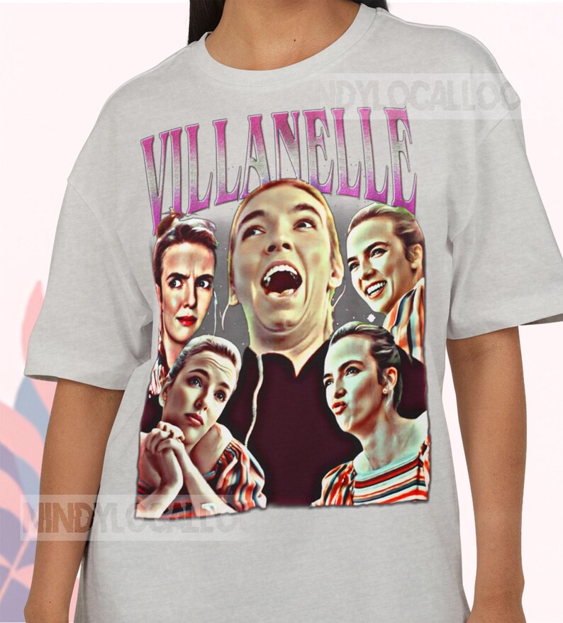 Jodie Comer Unisex Vintage Tee, best seller tour concert movie film design bootleg vintage retro shirt t-shirt sweater hoodie comfort colors image 2