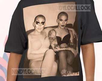 Vintage Bootleg Tee - trixie and katya Retro Shirt, 90s-Y2K Aesthetic, Rare Movie Star,  Collectible, Streetwear Gift T-shirt comfort colors