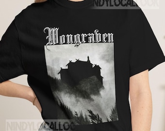 Wongraven Shirt, Tour Concert Tee, Dark Ambient Graphic T-Shirt, Neofolk Vintage Band Tee, Unisex Music Shirt, S-5XL