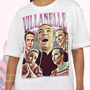 Jodie Comer Unisex Vintage Tee, best seller tour concert movie film design bootleg vintage retro shirt t-shirt sweater hoodie comfort colors image 6