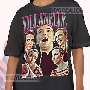 Jodie Comer Unisex Vintage Tee, best seller tour concert movie film design bootleg vintage retro shirt t-shirt sweater hoodie comfort colors image 1