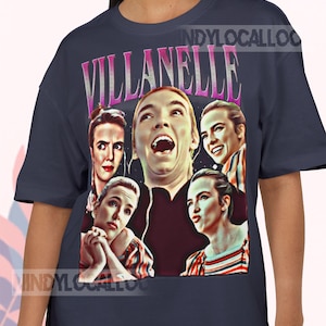 Jodie Comer Unisex Vintage Tee, best seller tour concert movie film design bootleg vintage retro shirt t-shirt sweater hoodie comfort colors image 4