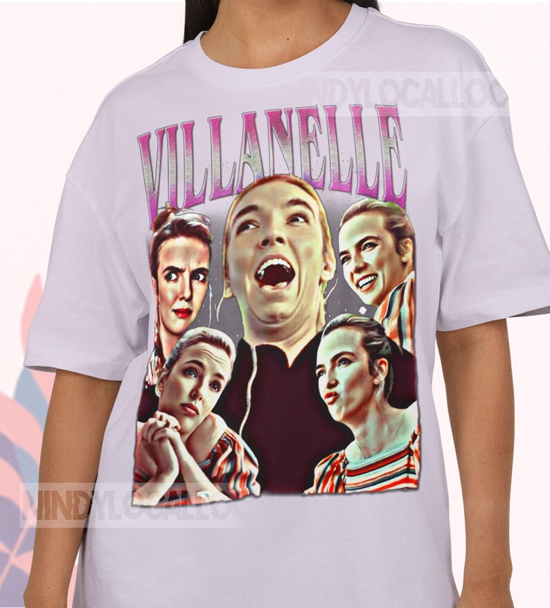 Jodie Comer Unisex Vintage Tee, best seller tour concert movie film design bootleg vintage retro shirt t-shirt sweater hoodie comfort colors image 3