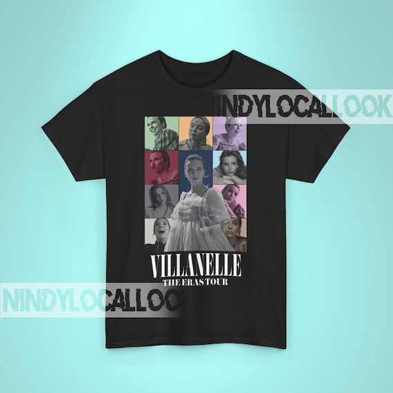 Retro Villanelle Shirt, movie Killing Eve horror tee Shirt, The Eras Tour Design, movies tv show t-shirt  best seller unisex comfort colors