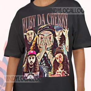 Ruby da Cherry Unisex Vintage Tee, Bestseller Tournee Konzert, Film Film Design Bootleg Vintage Retro Shirt T-Shirt Pullover Komfort Farben