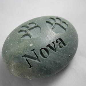 Pet Memorial Stone Dog Cat Grave Marker Stone Pet Loss Gepersonaliseerd gedenkteken