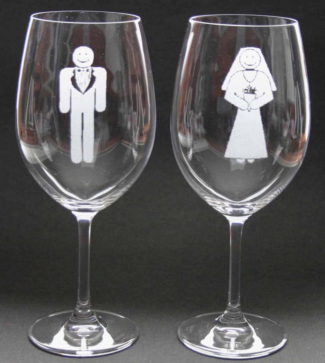 Wine Tumbler Cups His Hers Bachelorette Wedding Bride Groom