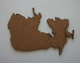 Canada Map Cork Etched Cork Map Travel Canadian Pin Map Road Trip Bulletin Board