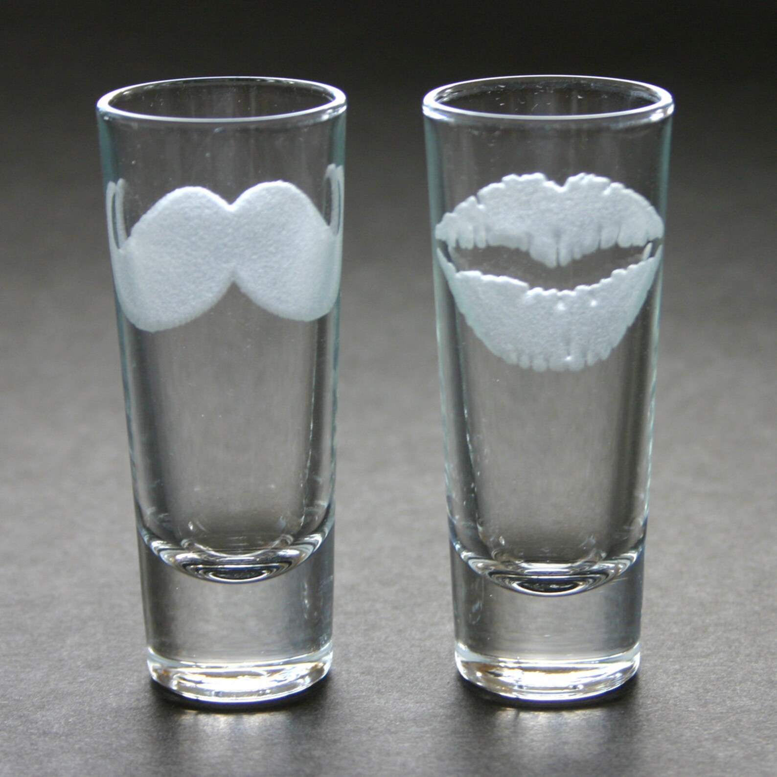 Custom Etched Shot Glasses Personalized Set of 6 Weddings Etsy