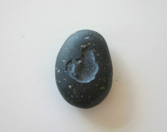 Cat Pet Memorial Grey Stone Pet Loss Engraved Cat Worry Stone