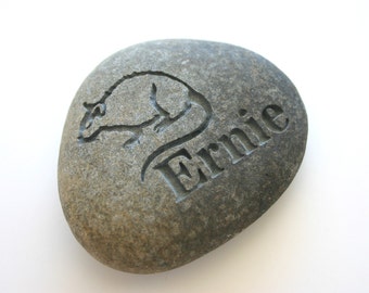 Rat Mouse Pet Memorial Engraved Stone Pet Loss Personalized Memorial