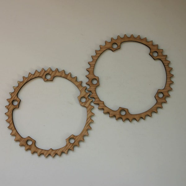 Bicycle Sprocket Laser Cut Wood Sign Bike Wall Art Home Decor