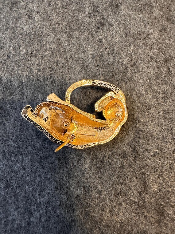 Panetta Tiger Brooch - image 4