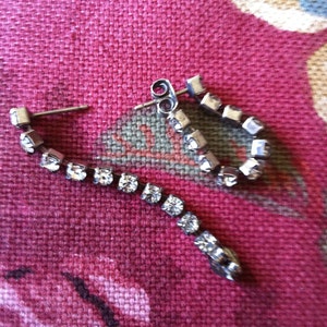 Vintage Rhinestone Earrings