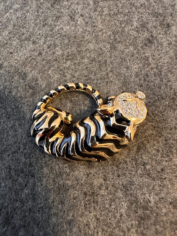 Panetta Tiger Brooch - image 2