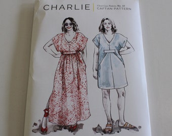 Charlie Caftan Dress by Closet Case Patrons, Robe caftan Charlie et Patron caftan Charlie