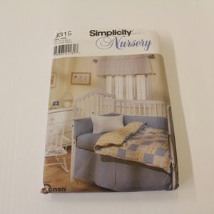 Simplicity Baby Crib Pattern Etsy