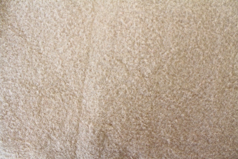camel colored fabric yardage Heavy flannel fabric camel wool fabric yardage Winter wool fabric Camel colored wool fabric
