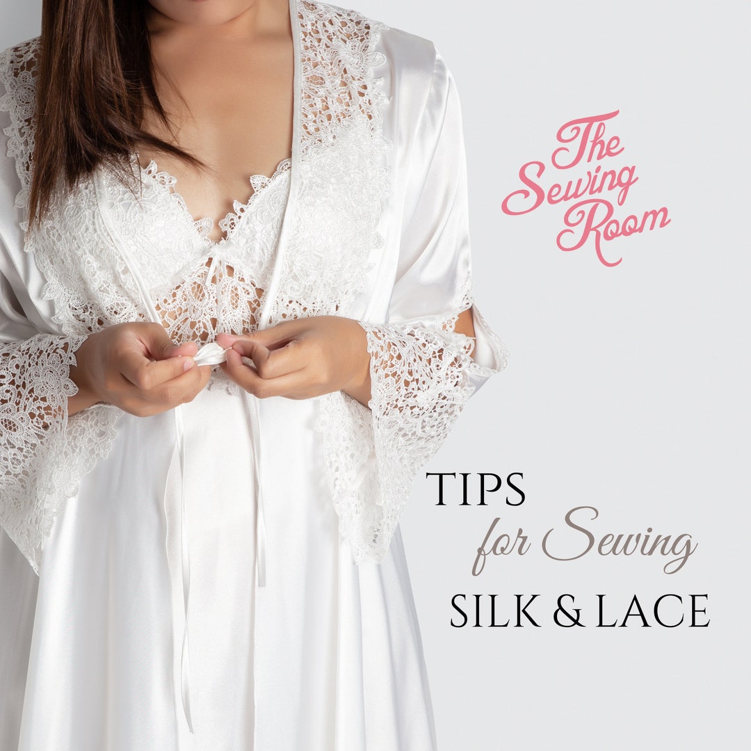 Lace Guide Sewing With Silk and Lace Guide – Intermediate Stitchers (PDF Download ...