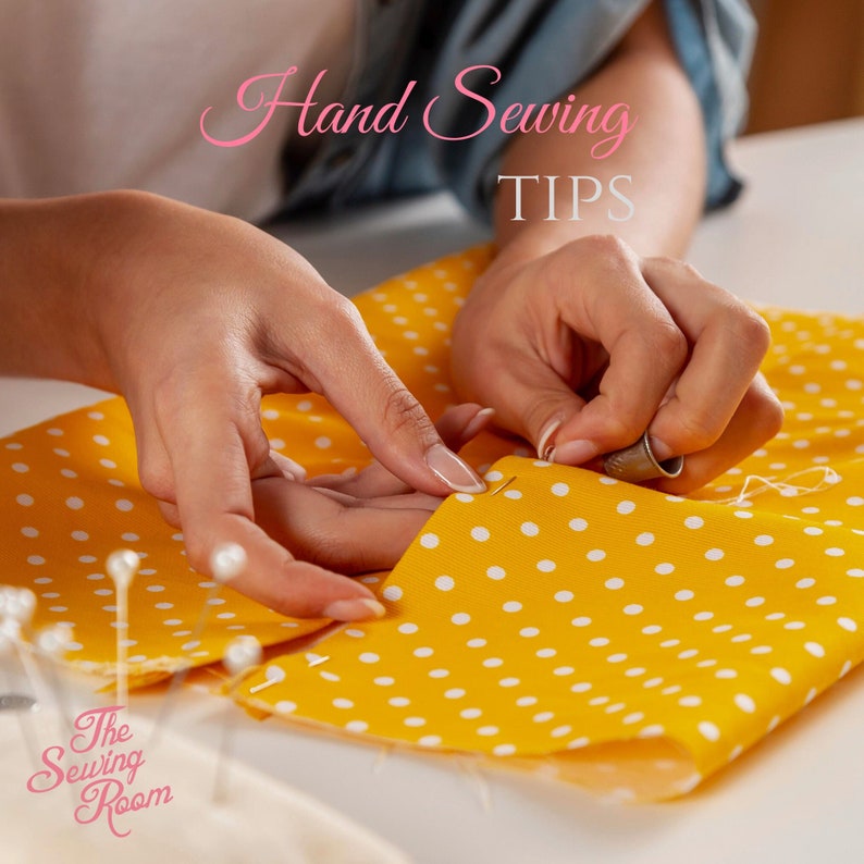 Hand Sewing Guide The Sewing Room's Guide to Hand Sewing when you are just starting out, Beginning Sewing Guide for handwork image 1