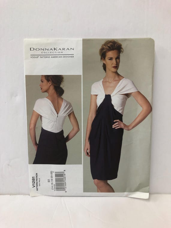 white christmas dresses 70s DESIGNER Midriff Dress Pattern SIMPLICITY 5789 Slit Neckline Flatt – A  Vintage shop main image 0