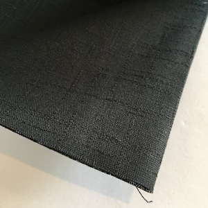 Black cotton Dobby fabric, Japanese fabric, quilting cotton,  Japanese dobby weave fabric, dobby textured fabric, fabric remnant 1 yd 25&quot;
