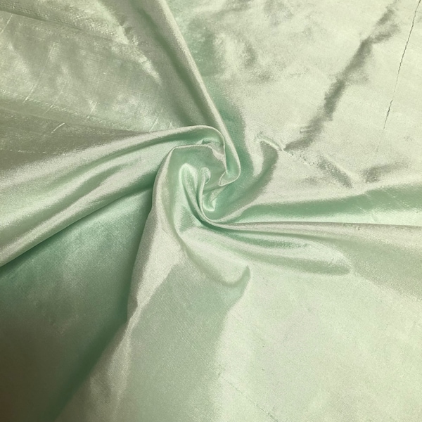 Green Tint Silk Shantung 54
