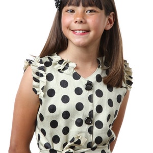 Girls Dress Sewing Pattern, Tween Dress Sewing Pattern, Tween Ruffle Dress Sewing pattern, kids dress pattern,pdf sewing pattern,pdf pattern