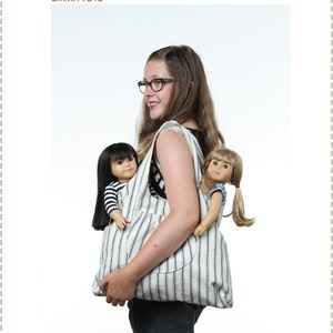 Market Tote Digital Sewing Pattern, pdf sewing pattern, Tote Bag pattern, bag sewing pattern, Reversible Tote bag, easy pdf sewing pattern