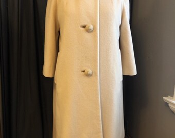 売り切り！最終セール50s vintage millbury's ウールコート ヴィンテージ 1950年代 J Magnin Forstmann ウールコート：ファーの