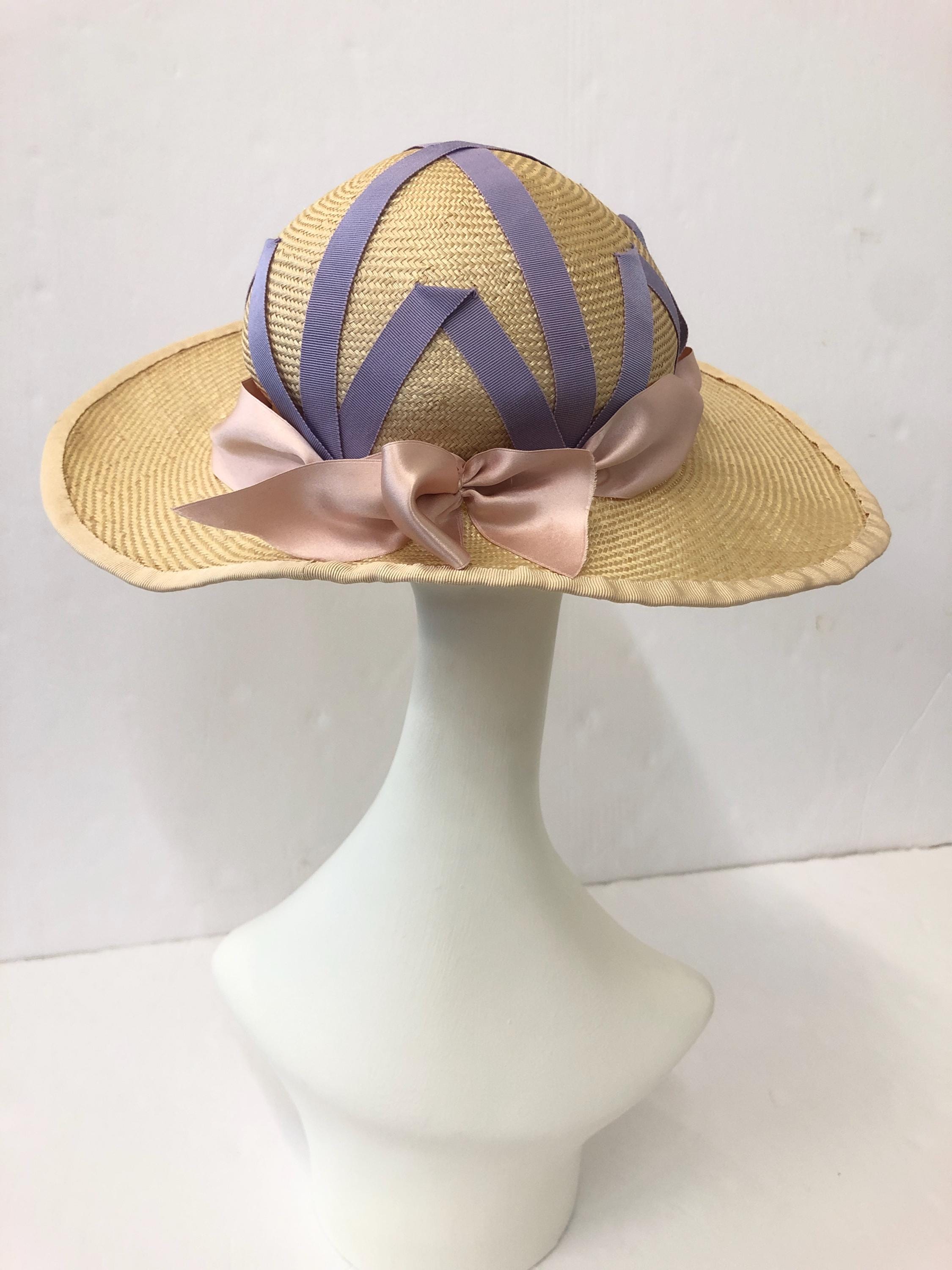 Regenstein’s s 1920’s sun hat 1920s White Sun Hat - Etsy main image 3