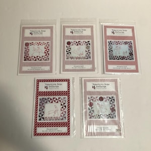 Playmates Quilt by American Jane Patterns Block of the Month Collection, 9/12 Quilting Block Patterns, Missing Months 2, 11, 12