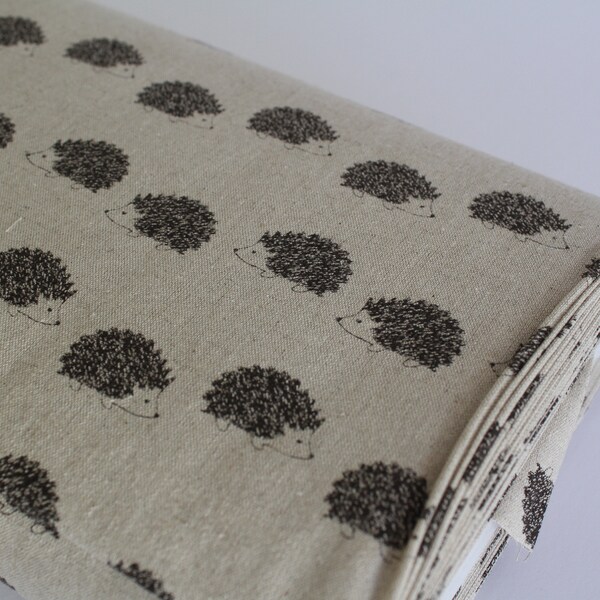 Hedgehog Fabric Etsy